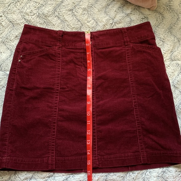 WHBM women’s corduroy  skirt. Size 0. - Picture 5 of 6